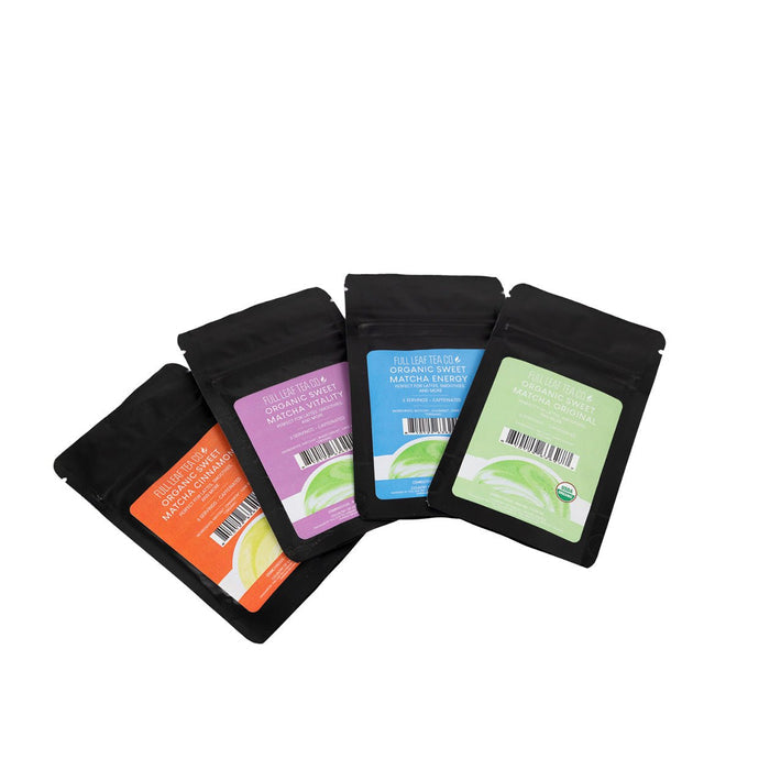 Organic Sweet Matcha Sampler - Matcha - Full Leaf Tea Company