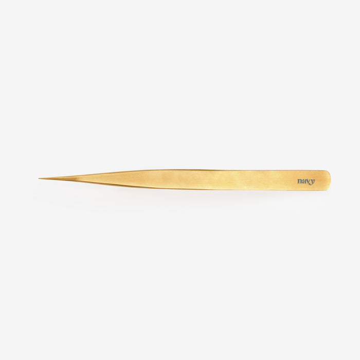 straight extend tweezer offering perfect precision for eyelash extensions, including classic and isolation lashes, and electrolysis.