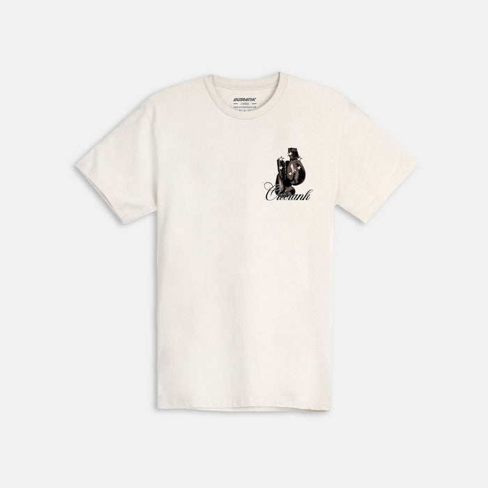 OUTRANK FOUGHT FOR EVERYTHING T-SHIRT - OR3603- WHITE
