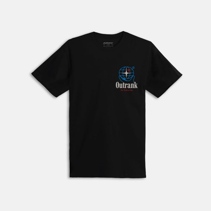 OUTRANK T-SHIRT -OR3490T - BLACK