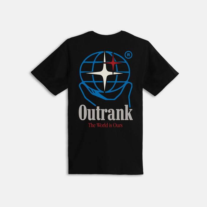 OUTRANK T-SHIRT -OR3490T - BLACK