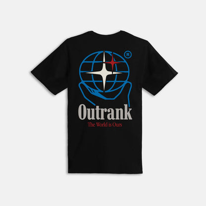 OUTRANK T-SHIRT -OR3490T - BLACK