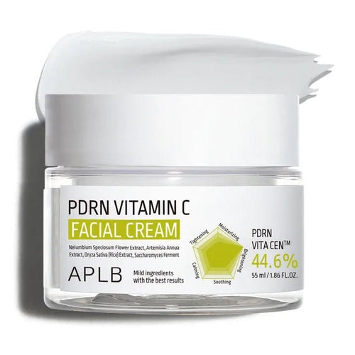 PDRN VITAMIN C FACIAL CREAM - Crema Faciala Regeneranta Pentru Luminozitate Si Fermitate - skinseen.ro