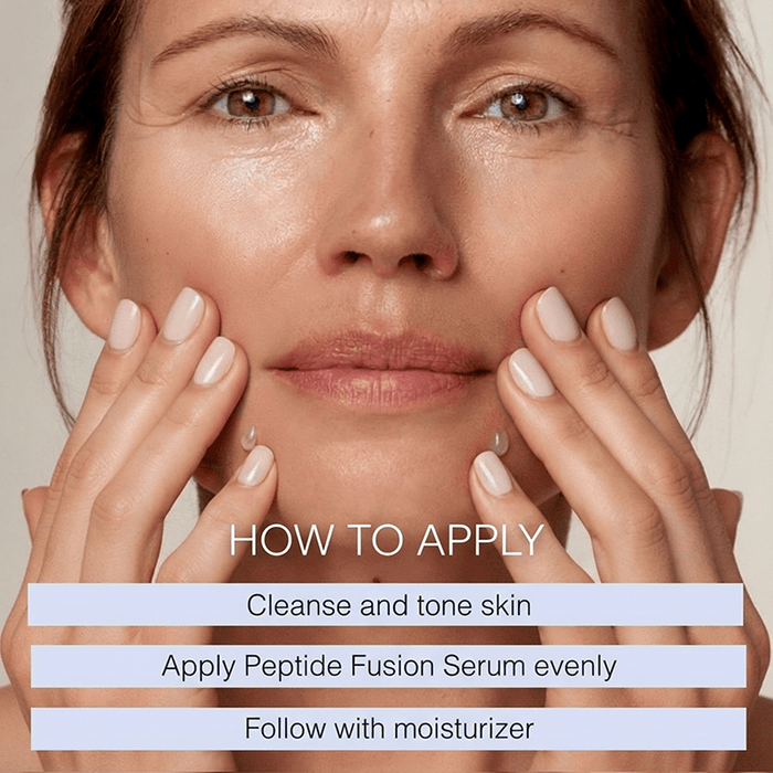peptide fusion is easy to add to existing skincare routine