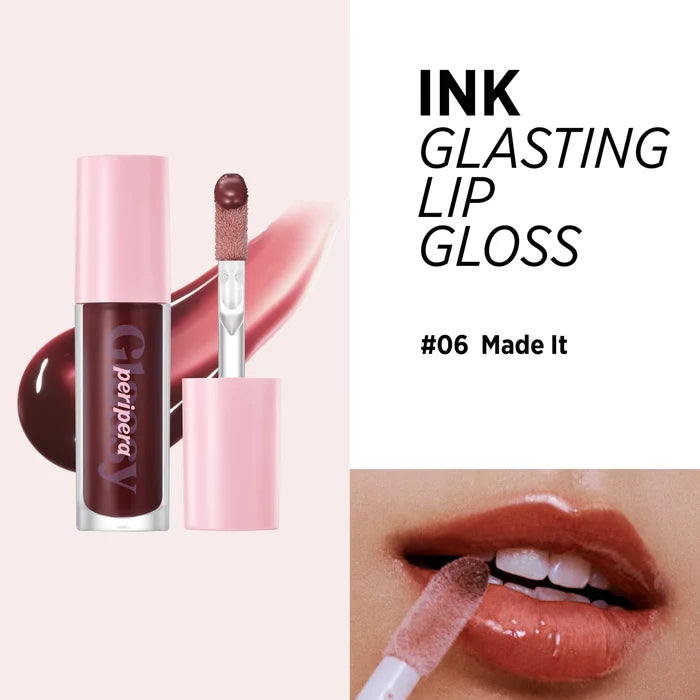 Peripera - Ink Glasting Lip Gloss #06 Made It swatch