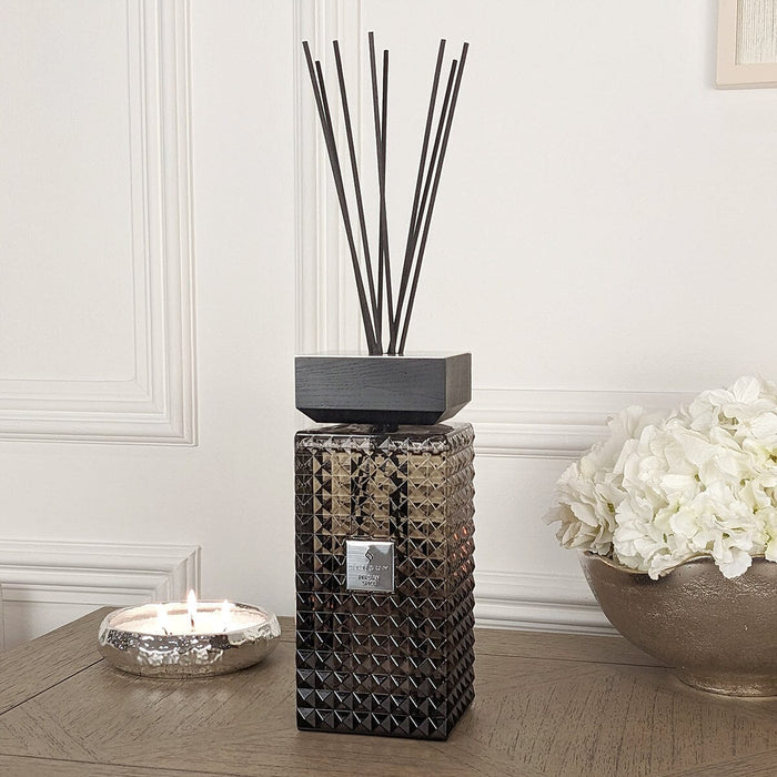 Persian Spice Large Black & Silver Luxury Reed Diffuser - 1000ml Fragrance
