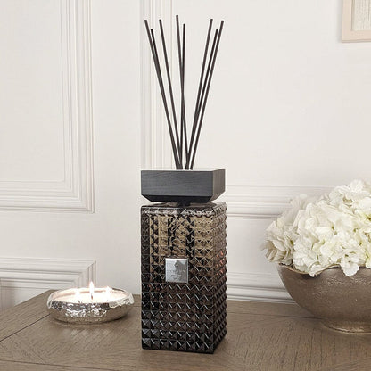 Persian Spice Large Black & Silver Luxury Reed Diffuser - 1000ml Fragrance