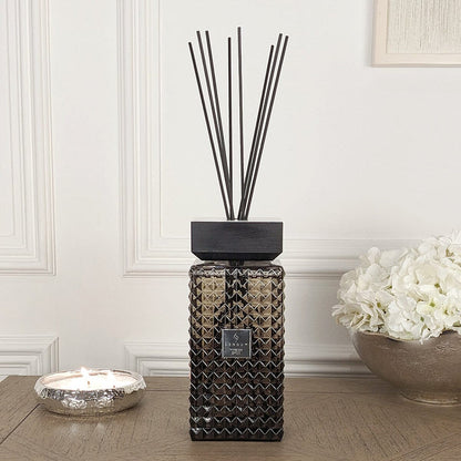 Persian Spice Large Black & Silver Luxury Reed Diffuser - 1000ml Fragrance