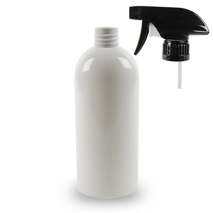 Plastic Bottle PET 'Semi Squat' - 500ml - (Trigger Spray) - 28mm (28/410)