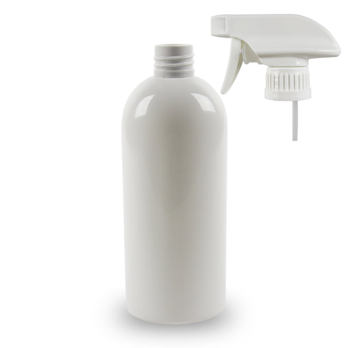 Plastic Bottle PET 'Semi Squat' - 500ml - (Trigger Spray) - 28mm (28/410)