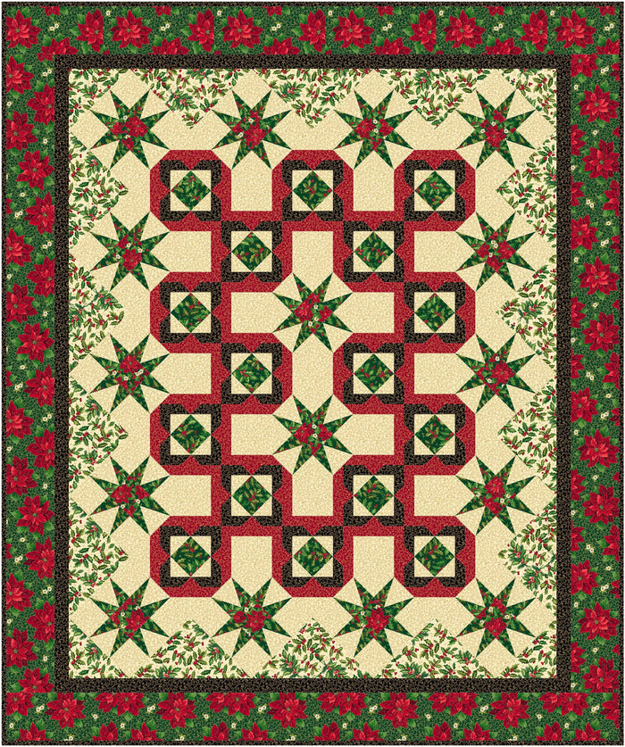 Poinsettia Roundabout Pattern #422