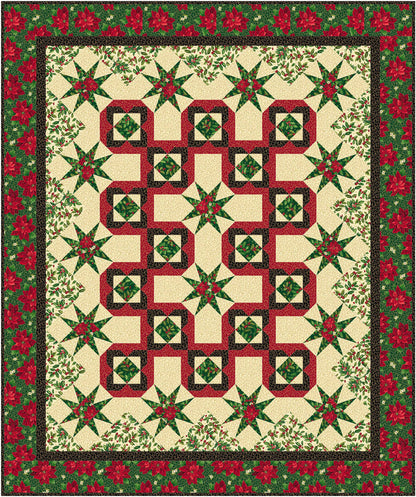 Poinsettia Roundabout Pattern #422
