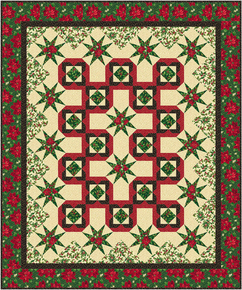 Poinsettia Roundabout Pattern #422