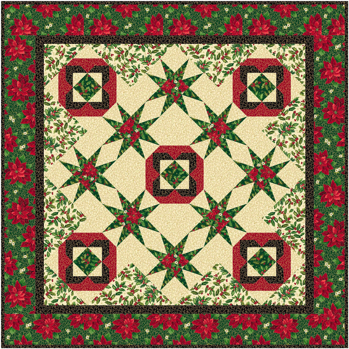 Poinsettia Roundabout Pattern #422