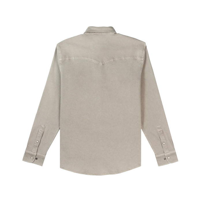 Poncho Men's Denim Western Performance Long Sleeve - The Stockton