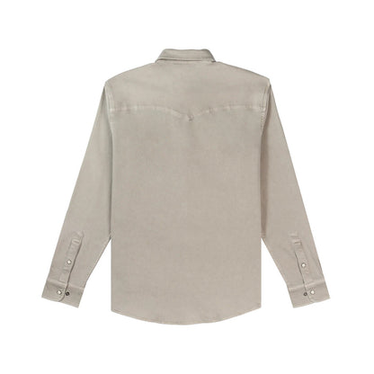 Poncho Men's Denim Western Performance Long Sleeve - The Stockton