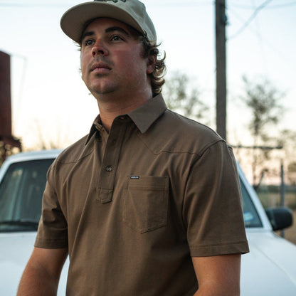 Poncho Men's Field Polo - The Truck Bed