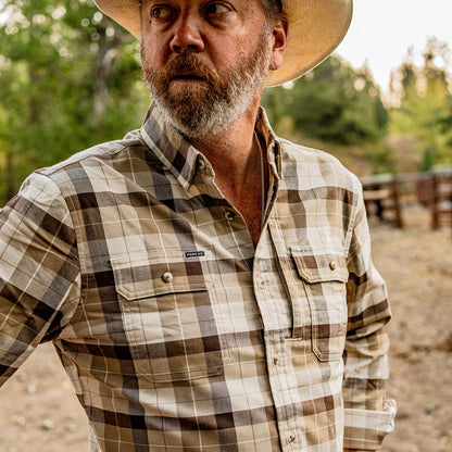 Poncho Men's Performance Flannel - The Caprock
