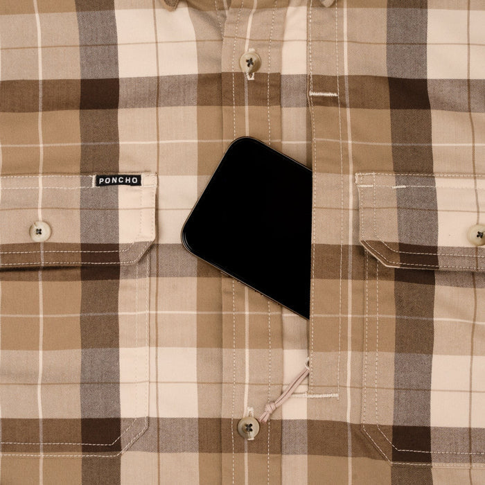 Poncho Men's Performance Flannel - The Caprock