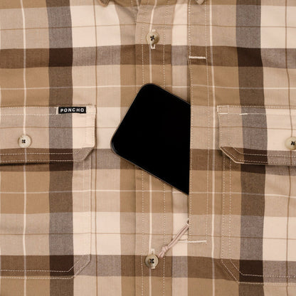 Poncho Men's Performance Flannel - The Caprock