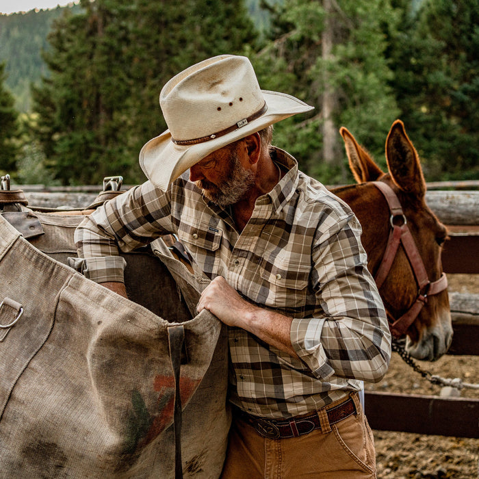 Poncho Men's Performance Flannel - The Caprock
