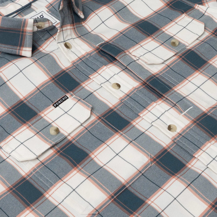 Poncho Men's Performance Flannel - The Half Moon