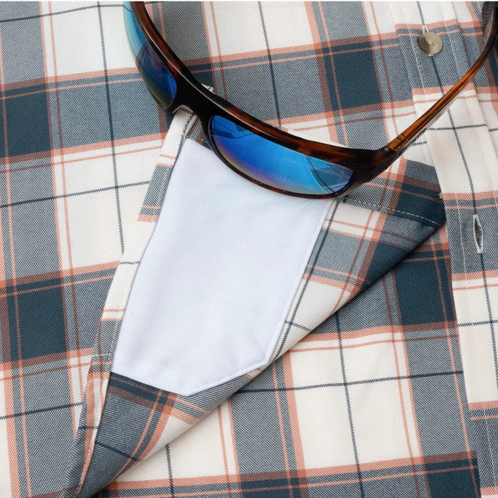 Poncho Men's Performance Flannel - The Half Moon