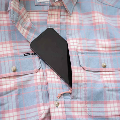 Poncho Men's Performance Flannel - The Madaket