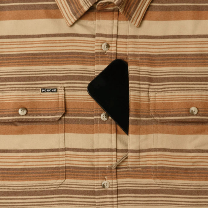 Poncho Men's Performance Flannel - The Sedona