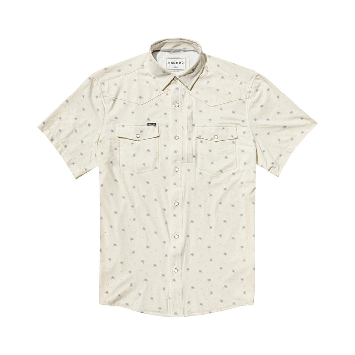 Poncho Men's Short Sleeve Western Performance - The Llano - SLIM