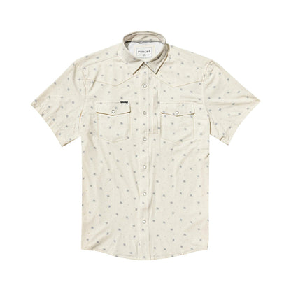 Poncho Men's Short Sleeve Western Performance - The Llano - SLIM