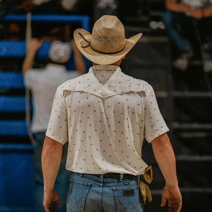 Poncho Men's Short Sleeve Western Performance - The Llano - SLIM
