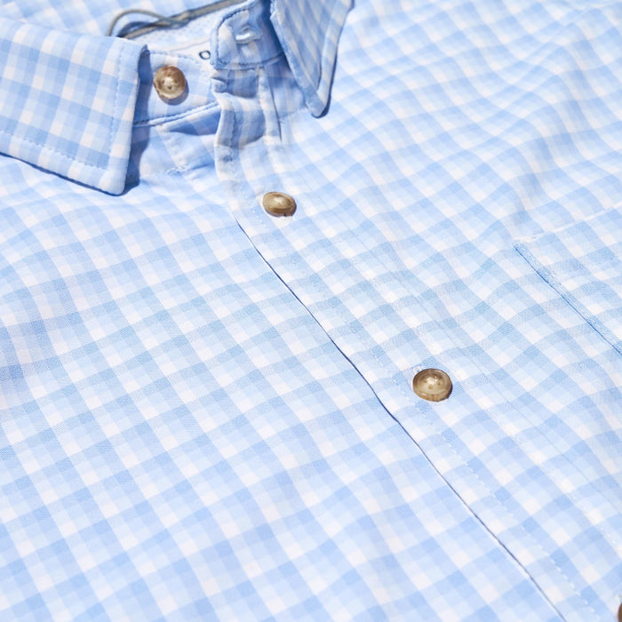 Poncho Men's Ultra-Lite Short Sleeve Performance - The Blue Runner