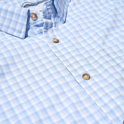 Poncho Men's Ultra-Lite Short Sleeve Performance - The Blue Runner
