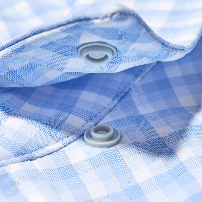 Poncho Men's Ultra-Lite Short Sleeve Performance - The Blue Runner