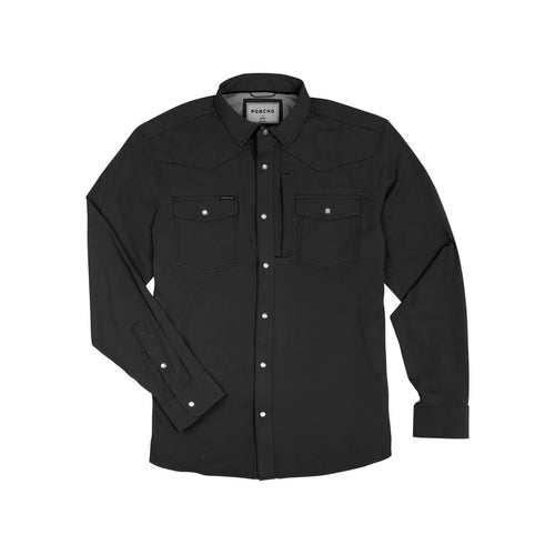 Poncho Men's Western Performance Long Sleeve - The Piedras Negras