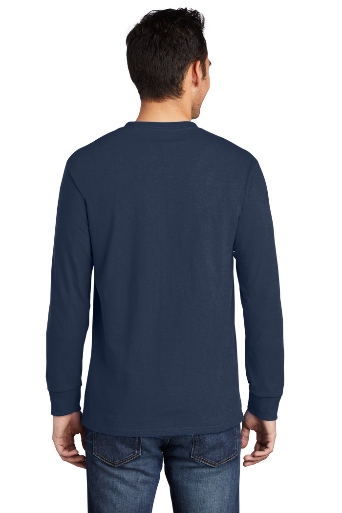 Port & Company® Long Sleeve Essential Pocket Tee