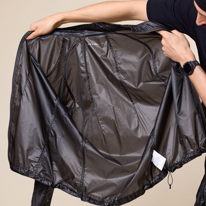 Portal - Code Wind Jacket - Beluga (Black)