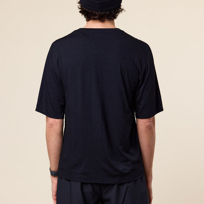 Portal - Drift Merino S/S T-Shirt - Black Beauty