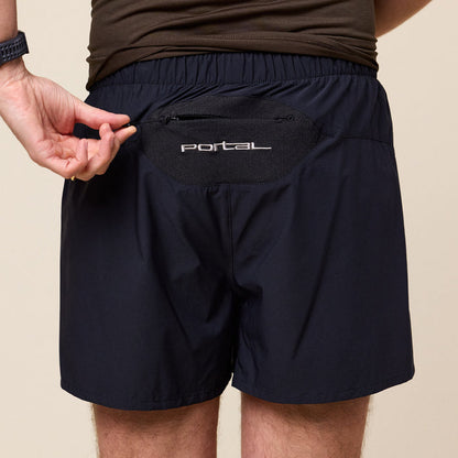 Portal - Marka Liner Shorts - Black Beauty