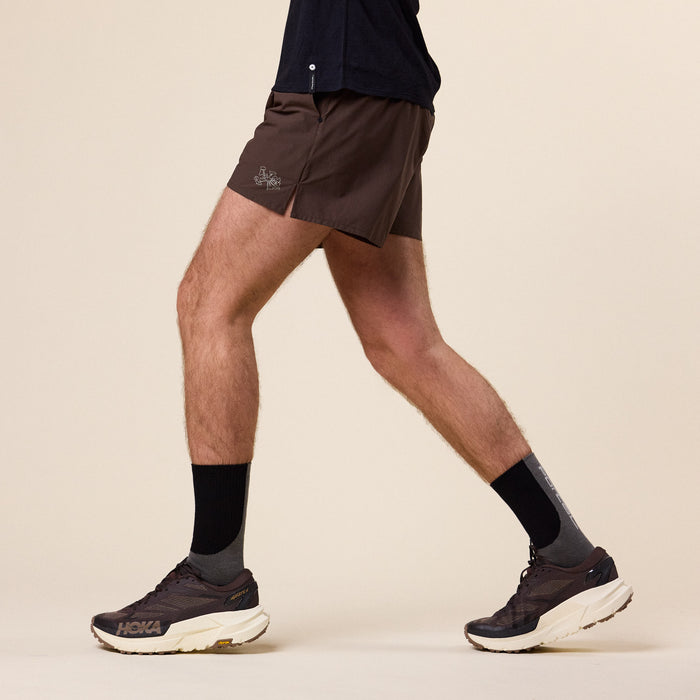 Portal - Marka Liner Shorts - Slate Black (Brown)