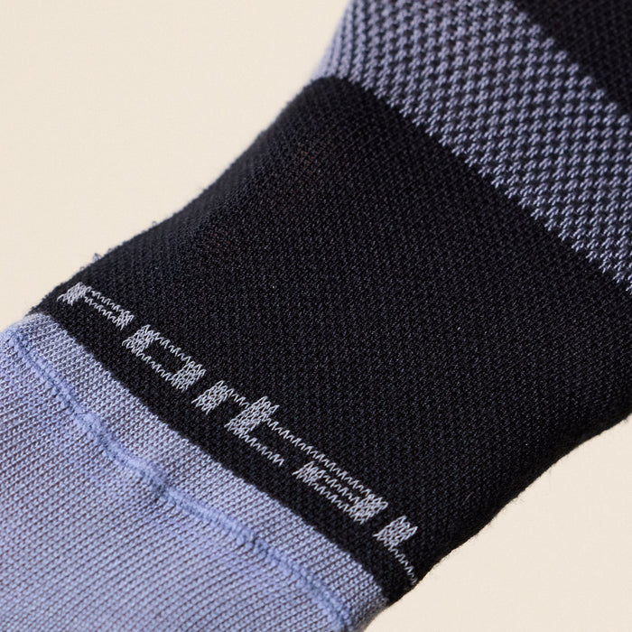 Portal - Pattern Active Sock - Black Beauty / Reflective