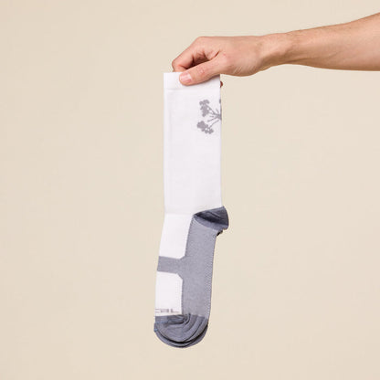 Portal - Pattern Active Sock - Bone White