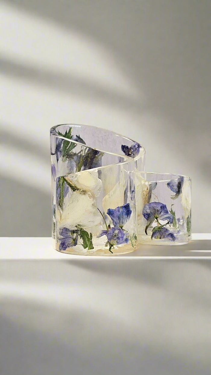 Wedding Bouquet Preservation Makeup Brush Holder Flower Preservation Resin Makeupbrush Holder Preserved Wedding Flower Resin Pencil Holder