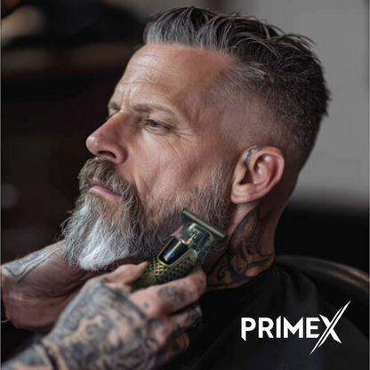PrimeX Cordless Lithium Outlining Barber Trimmer Brass