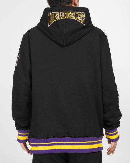 PRO STANDARD LOS ANGELES LAKERS CREST EMBLEM HOODIE - BLL559973- BLK