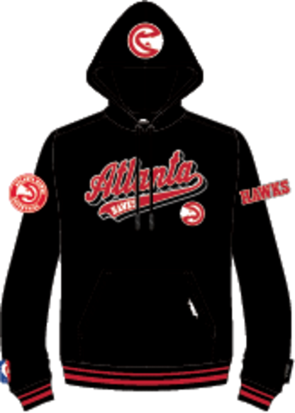 PRO STANDARED ATLANTA HAWKS HOODIE - BAH5515402 - BLACK