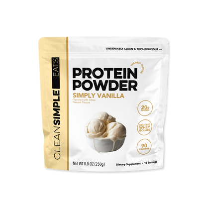 Protein Powder: Simply Vanilla (10 Serving Bag)