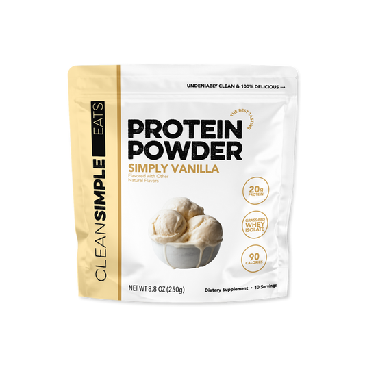 Protein Powder: Simply Vanilla (10 Serving Bag)
