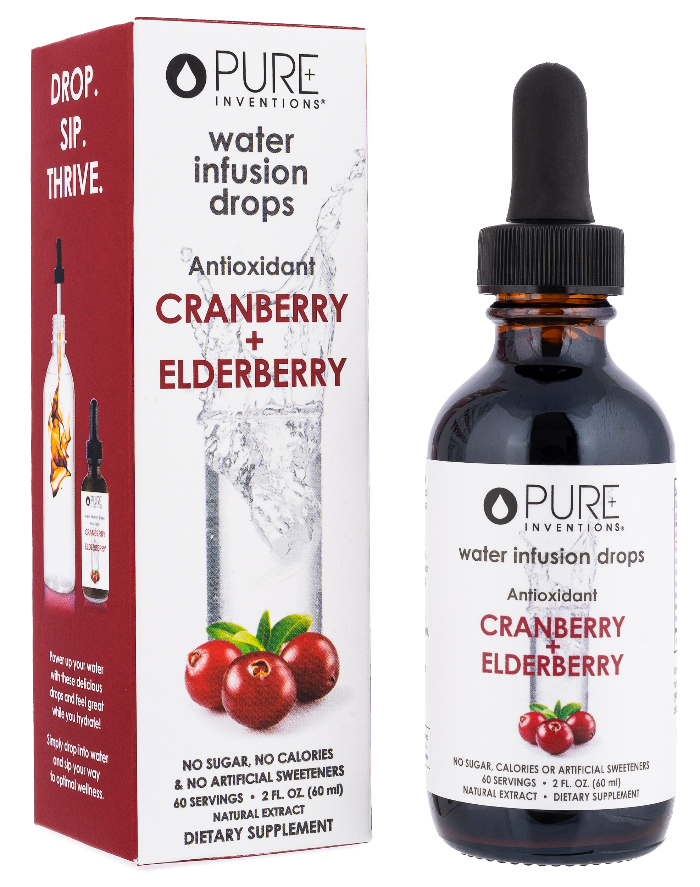 Pure Inventions Cranberry + Elderberry, at Gene Juarez